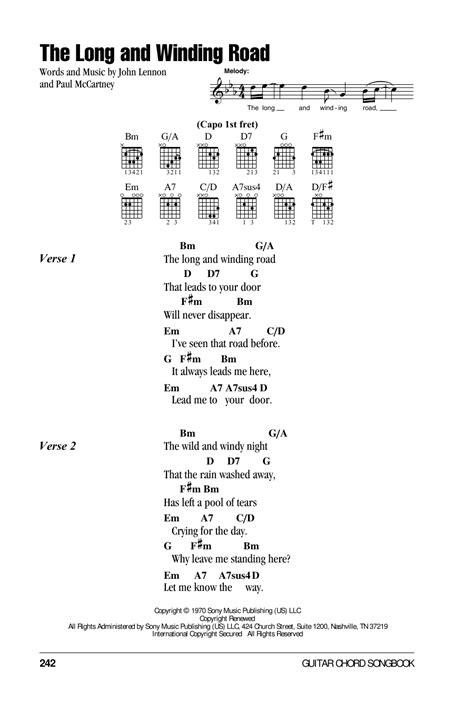 a day in the life lyrics|the long and winding road lyrics.